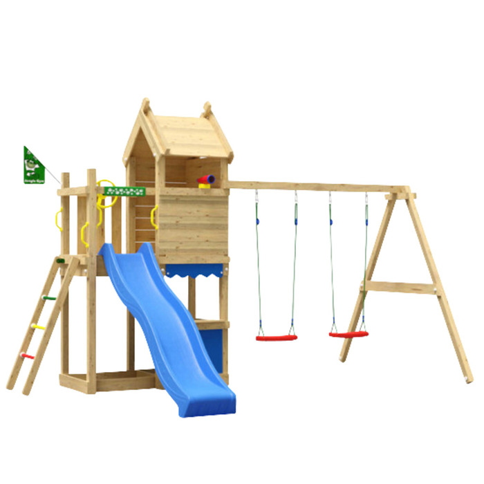 Lektorn Jungle Gym Resort m/rutschkana & gungmodul